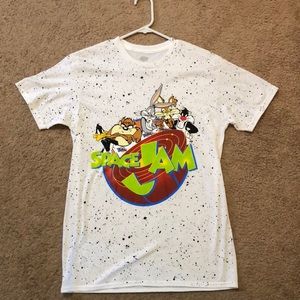 White SPACE JAM TEE